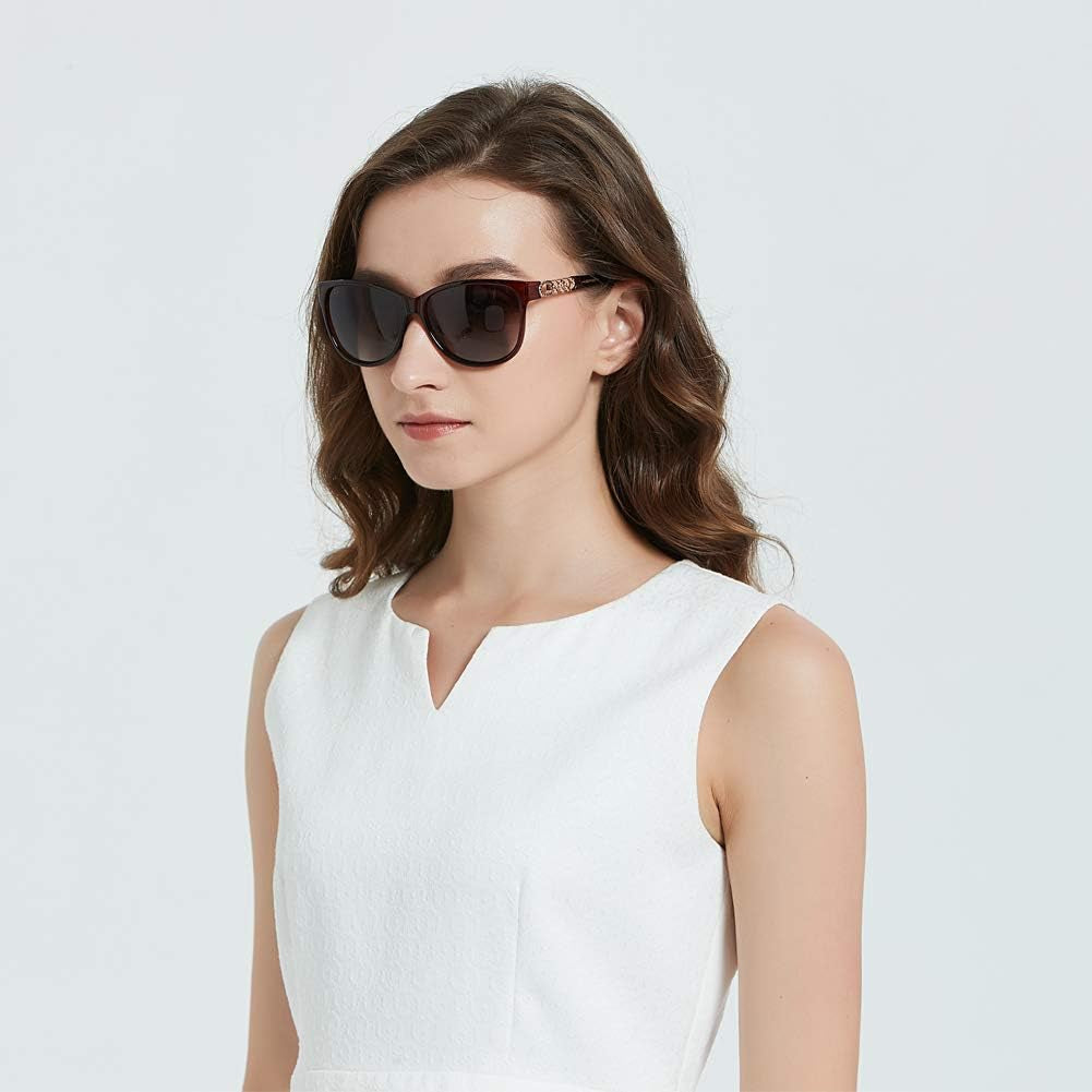 Sunglasses for Women - Polarized UV Protection, Trendy Design
