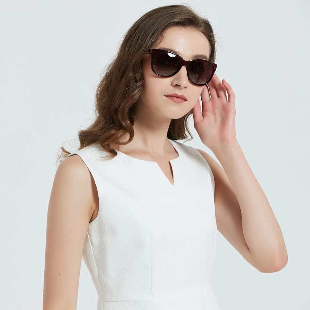 Sunglasses for Women - Polarized UV Protection, Trendy Design