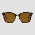 Women'S Tortoise Shell Print Crystal Plastic Square  - Universal Thread™ Brown: Scratch-Resistant, UV Protection