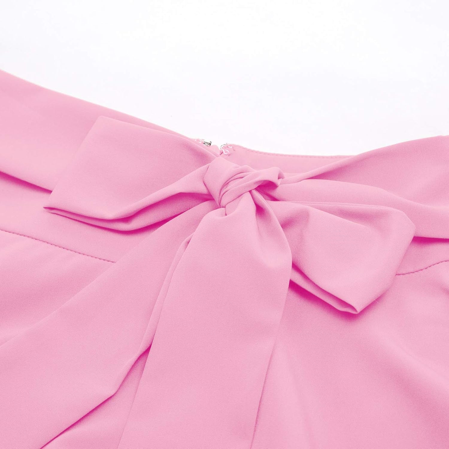 Women'S High Waist A-Line Pockets Skirt Skater Flared Midi Skirt Vinage Skirt